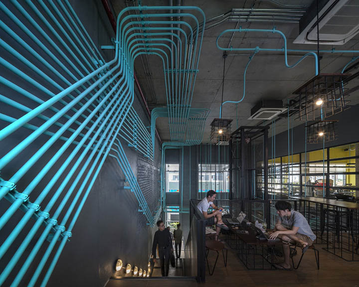 匠心獨(dú)運(yùn) 泰國Hubba-to聯(lián)合辦公設(shè)計(jì)欣賞