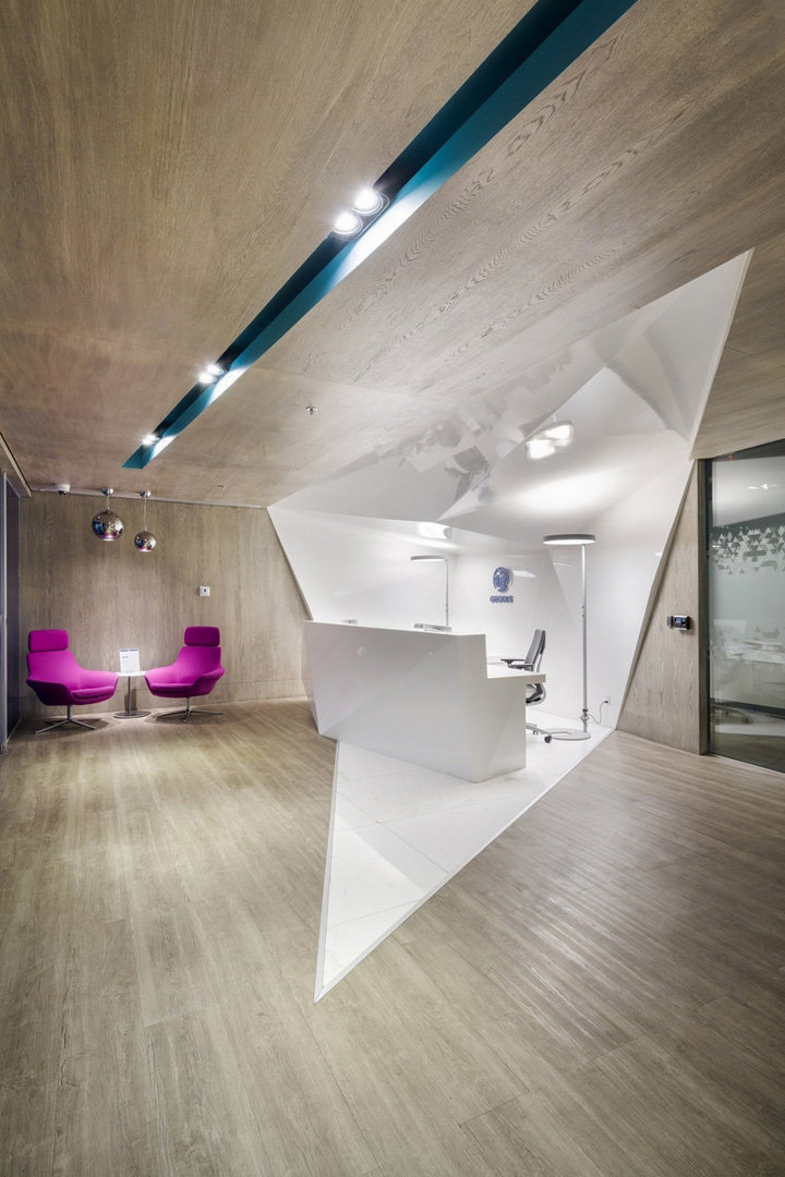 異形元素 法國Geodis國際物流集團墨西哥辦公設(shè)計欣賞