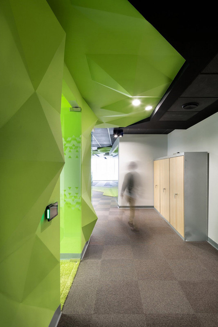 異形元素 法國Geodis國際物流集團墨西哥辦公設(shè)計欣賞