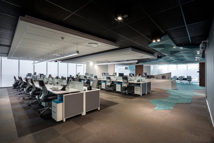 異形元素 法國Geodis國際物流集團墨西哥辦公設(shè)計欣賞