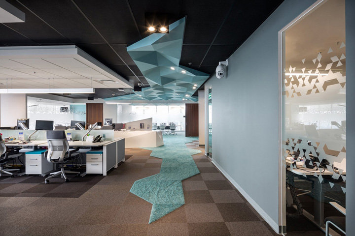 異形元素 法國Geodis國際物流集團墨西哥辦公設(shè)計欣賞