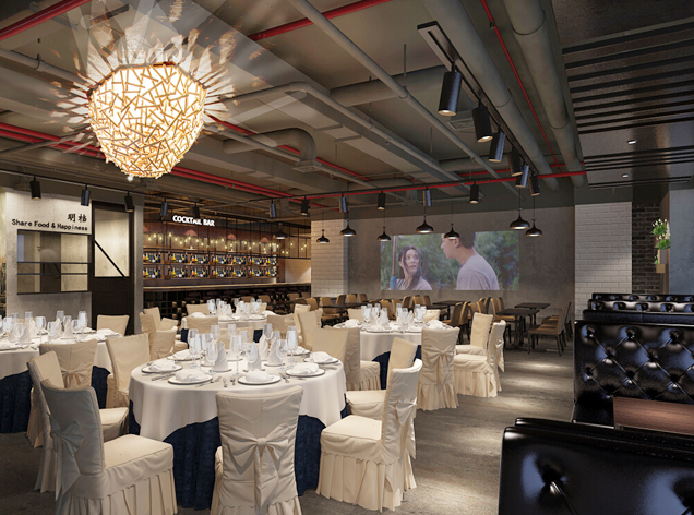 暢享名廚餐廳裝修設(shè)計